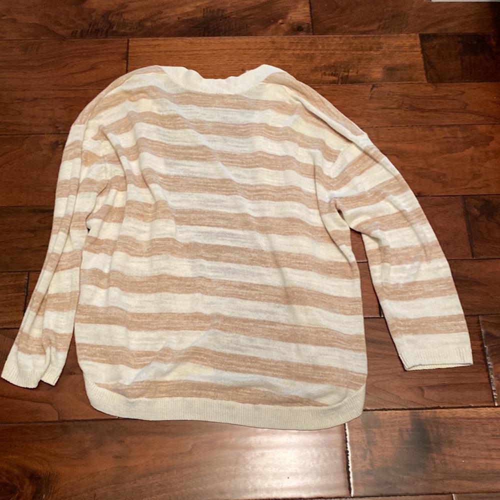 Talbots long striped cardigan - Picture 5 of 5